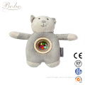 baby rattle plush toy plush rattle for new born baby